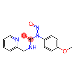 1-(4-Methoxyphenyl)-1-nitroso-3-[(2-pyridinyl)methyl]urea