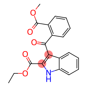 3-[2-(Methoxycarbonyl)benzoyl]-1H-indole-2-carboxylic acid ethyl ester