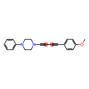 4-(4-Methoxyphenyl)-1-(4-phenylpiperazino)-1,3-butanediyne