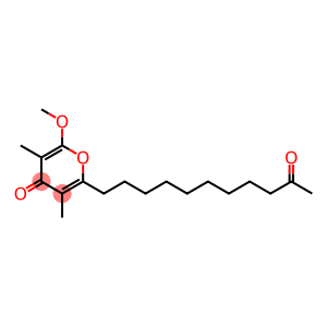 6-Methoxy-3,5-dimethyl-2-(10-oxoundecyl)-4H-pyran-4-one