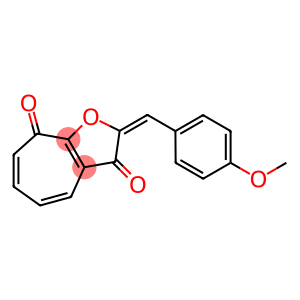 2-(4-Methoxybenzylidene)-2H-cyclohepta[b]furan-3,8-dione