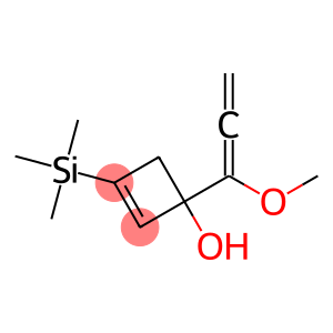 1-(1-Methoxy-1,2-propadienyl)-3-(trimethylsilyl)-2-cyclobuten-1-ol