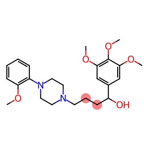 4-[4-(2-Methoxyphenyl)piperazin-1-yl]-1-(3,4,5-trimethoxyphenyl)-1-butanol