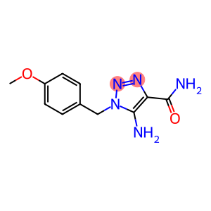 1-[4-Methoxybenzyl]-5-amino-1H-1,2,3-triazole-4-carboxamide