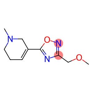 3-Methoxymethyl-5-[(1,2,5,6-tetrahydro-1-methylpyridin)-3-yl]-1,2,4-oxadiazole