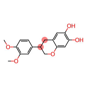 3-(3-Methoxy-4-methoxyphenyl)-6-hydroxy-7-hydroxychroman