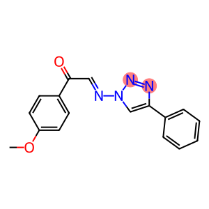 1-[2-(4-Methoxyphenyl)-2-oxoethylideneamino]-4-phenyl-1H-1,2,3-triazole