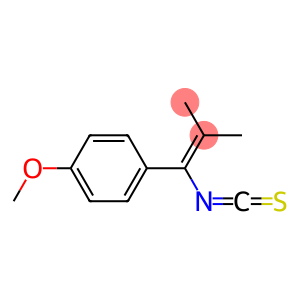 1-(4-Methoxyphenyl)-2-methyl-1-propenyl isothiocyanate