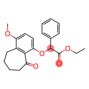 2-[(1-Methoxy-5-oxo-6,7,8,9-tetrahydro-5H-benzocyclohepten)-4-yloxy]-2-phenylacetic acid ethyl ester