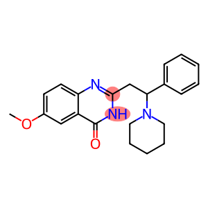 6-Methoxy-2-[2-(1-piperidinyl)-2-phenylethyl]quinazolin-4(3H)-one