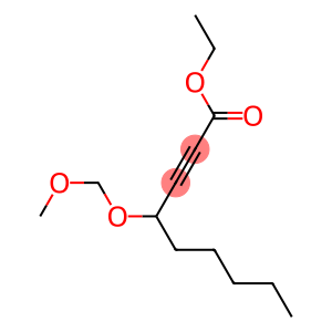 4-Methoxymethoxy-2-nonynoic acid ethyl ester