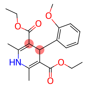 4-(2-Methoxyphenyl)-2,6-dimethyl-1,4-dihydropyridine-3,5-dicarboxylic acid diethyl ester