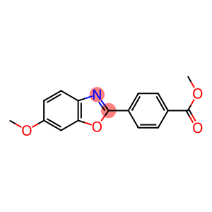 6-Methoxy-2-[4-(methoxycarbonyl)phenyl]benzoxazole