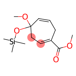 4-Methoxy-4-(trimethylsilyloxy)-1,5-cycloheptadiene-1-carboxylic acid methyl ester