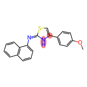 4-(4-methoxyphenyl)-N-(1-naphthyl)-1,3-thiazol-2-amine