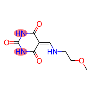 5-{[(2-methoxyethyl)amino]methylene}-2,4,6(1H,3H,5H)-pyrimidinetrione