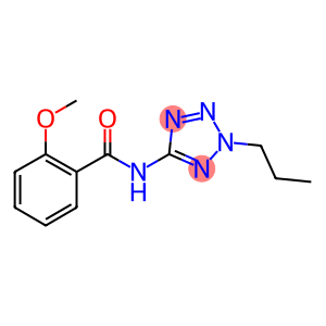 2-methoxy-N-(2-propyl-2H-tetraazol-5-yl)benzamide