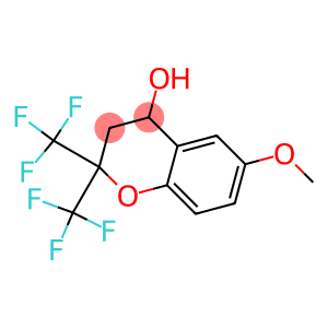 6-METHOXY-2,2-BIS(TRIFLUOROMETHYL)CHROMANE-4-OL