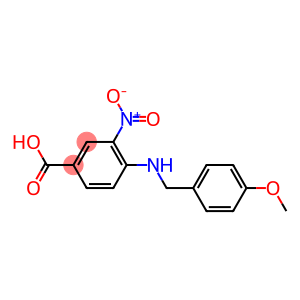 4-(4-METHOXY-BENZYLAMINO)-3-NITRO-BENZOIC ACID