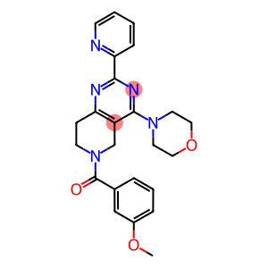 (3-METHOXY-PHENYL)-(4-MORPHOLIN-4-YL-2-PYRIDIN-2-YL-7,8-DIHYDRO-5H-PYRIDO[4,3-D]PYRIMIDIN-6-YL)-METHANONE