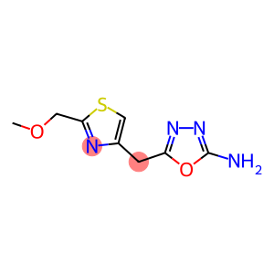 5-(2-METHOXYMETHYL-THIAZOL-4-YLMETHYL)-1,3,4-OXADIAZOL-2-YLAMINE