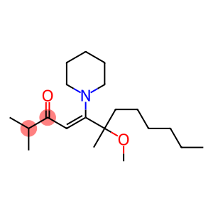 6-METHOXY-2,6-DIMETHYL-5-PIPERIDIN-1-YL-DODEC-4-EN-3-ONE