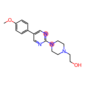 2-(4-[5-(4-METHOXYPHENYL)PYRIMIDIN-2-YL]PIPERAZIN-1-YL)ETHANOL