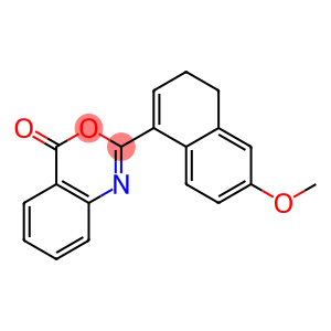 2-(6'-methoxy-3',4'-dihydro-1'-naphthyl)-4H-3,1-benzoxazin-4-one