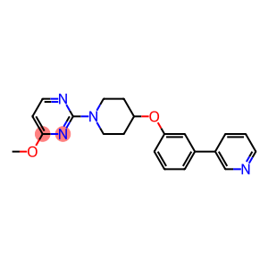 4-METHOXY-2-[4-(3-PYRIDIN-3-YLPHENOXY)PIPERIDIN-1-YL]PYRIMIDINE