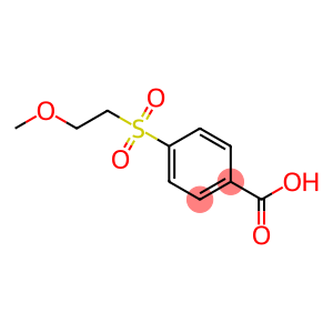 4-[(2-methoxyethyl)sulfonyl]benzoic acid