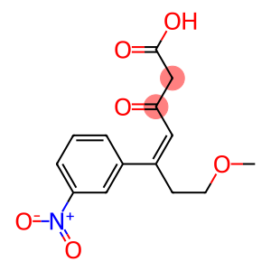 2-Methoxyethyl-3-nitrobenzyliden acetoacetate