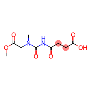 4-{[(2-methoxy-2-oxoethyl)(methyl)carbamoyl]amino}-4-oxobutanoic acid