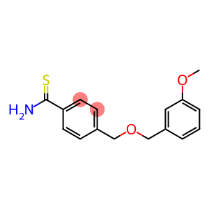 4-{[(3-methoxybenzyl)oxy]methyl}benzenecarbothioamide