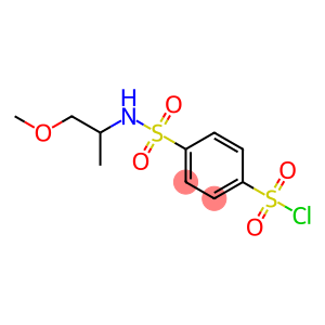 4-[(1-methoxypropan-2-yl)sulfamoyl]benzene-1-sulfonyl chloride