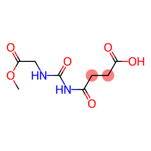 4-{[(2-methoxy-2-oxoethyl)carbamoyl]amino}-4-oxobutanoic acid