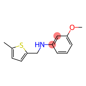 3-methoxy-N-[(5-methylthiophen-2-yl)methyl]aniline