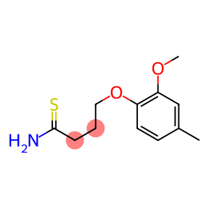 4-(2-methoxy-4-methylphenoxy)butanethioamide