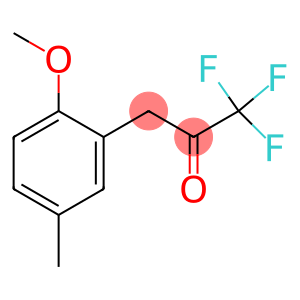 3-(2-METHOXY-5-METHYLPHENYL)-1,1,1-TRIFLUORO-2-PROPANONE