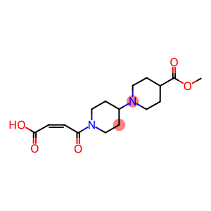 4-[4-(4-(METHOXYCARBONYL)PIPERIDIN-1-YL)PIPERIDIN-1-YL]-4-OXO-(2Z)-BUTENOIC ACID