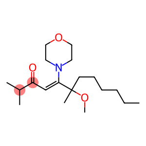 6-METHOXY-2,6-DIMETHYL-5-MORPHOLIN-4-YL-DODEC-4-EN-3-ONE