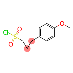 2-(4-METHOXY-PHENYL)-CYCLOPROPANESULFONYL CHLORIDE