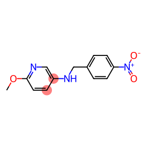 6-methoxy-N-[(4-nitrophenyl)methyl]pyridin-3-amine