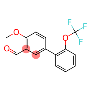 4-methoxy-2'-(trifluoromethoxy)-1,1'-biphenyl-3-carbaldehyde