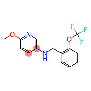 6-methoxy-N-{[2-(trifluoromethoxy)phenyl]methyl}pyridin-3-amine