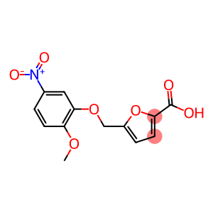 5-[(2-methoxy-5-nitrophenoxy)methyl]-2-furoic acid
