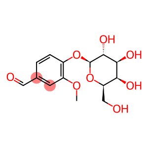 3-METHOXY-4-((2S,3R,4S,5R,6R)-3,4,5-TRIHYDROXY-6-HYDROXYMETHYL-TETRAHYDRO-PYRAN-2-YLOXY)-BENZALDEHYDE