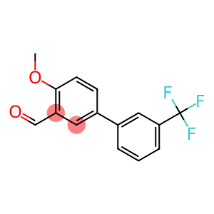 4-methoxy-3'-(trifluoromethyl)-1,1'-biphenyl-3-carbaldehyde