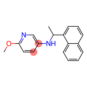 6-methoxy-N-[1-(naphthalen-1-yl)ethyl]pyridin-3-amine