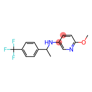 6-methoxy-N-{1-[4-(trifluoromethyl)phenyl]ethyl}pyridin-3-amine