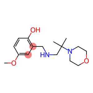 4-methoxy-2-({[2-methyl-2-(morpholin-4-yl)propyl]amino}methyl)phenol